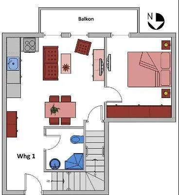 Apartman Dorfleben 1 Böhl